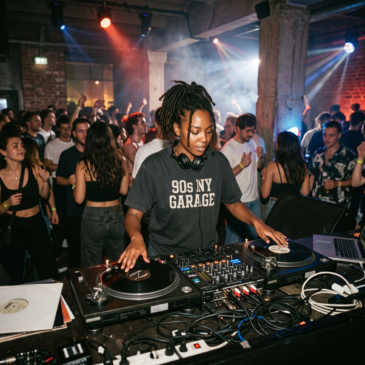 90s NY Garage heavyweight t-shirt (UNISEX)